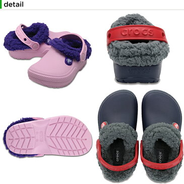 【24％OFF】クロックス(crocs) クラシック ブリッツェン 3.0 クロッグ キッズ(classic blitzen 3.0 clog kids) キッズ/ボア/サンダル/シューズ/子供用[C/A][H]