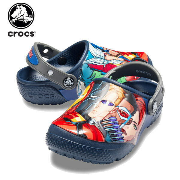 靴, サンダル 30OFF(crocs) (crocs fun lab Marvel multi clog k) CA