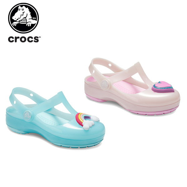 【30％OFF】クロックス(crocs) クロックス イザベラ チャーム クロッグ キッズ(crocs isabella charm clog k) キッズ/サンダル/シューズ/子供用[C/A]