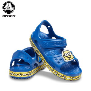 【セール期間中P5倍!】【40％OFF】クロックス(crocs) クロックス ファン ラブ クロックバンド 2.0 ミニオンズ サンダル クロッグ キッズ(crocs fun lab crocband 2.0 Minions sandal k) キッズ/サンダル/シューズ/子供/キャラクター[C/A]