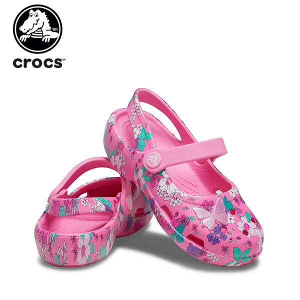 【セール期間中P5倍!】【送料無料対象外】【51％OFF】クロックス(crocs) クラシック チャーム メリー ジェーン キッズ(classic charm mary jane k) キッズ/サンダル/子供用[C/A]