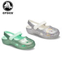 【セール期間中P5倍!】【送料無料対象外】【46％OFF】クロックス(crocs) クラシック グリッター チャーム メリージェーン キッズ(classic glitter charm mery jane k) キッズ/サンダル/子供用[C/A]