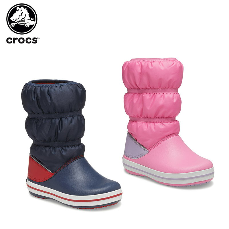 【20％OFF】クロックス(crocs) クロックバンド ウィンター ブーツ キッズ (crocs crocband winter boots kids) キッズ/ブーツ/シューズ/長靴/子供用[C/B]
