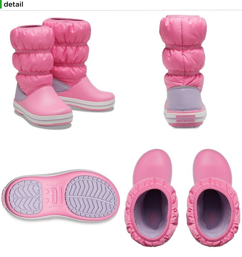 【20％OFF】クロックス(crocs) クロックバンド ウィンター ブーツ キッズ (crocs crocband winter boots kids) キッズ/ブーツ/シューズ/長靴/子供用[C/B]