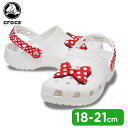 【セール期間中P5倍 】【40 OFF】クロックス(crocs) ディズニー ミニー マウス クラシック クロッグ キッズ(Disney Minnie Mouse classic clog k) サンダル/シューズ/子供用 C/B