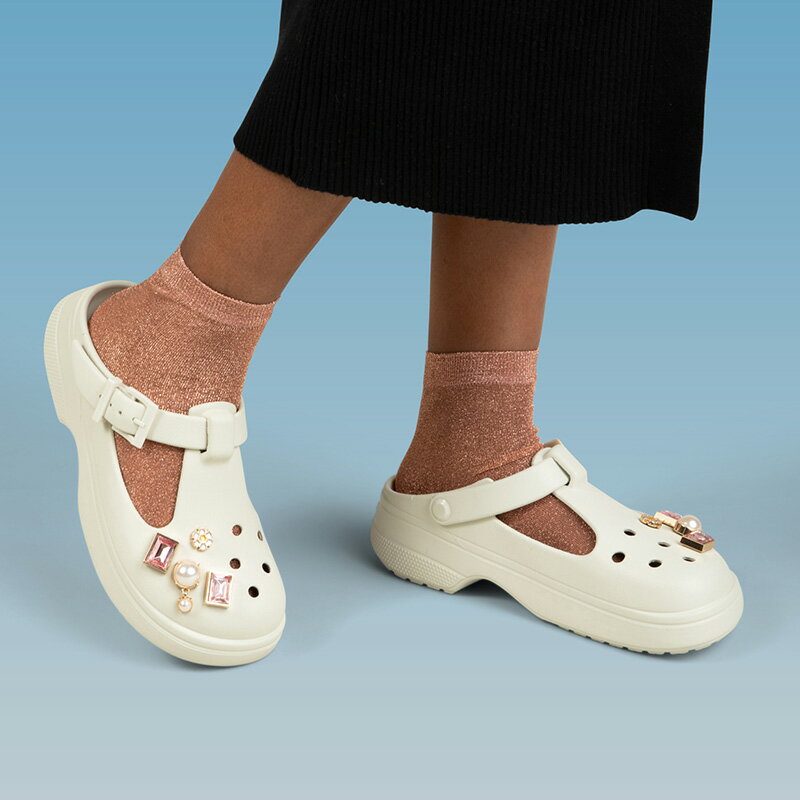 クロックス キッズ サンダル CROCS クラシック メリー ジェーン クロッグ K Classi...