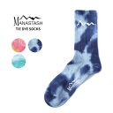 マナスタッシュ MANASTASH TIE DYE SOCKS タイダイソックス 靴下 ユニセックス 792-4172002 ネコポス送料無料