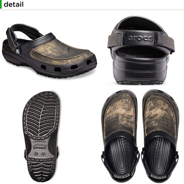 【ポイント10倍】クロックス(crocs) ユーコン ヴィスタ カモ クロッグ メン(yukon vista camo clog men) メンズ/男性用/サンダル/シューズ[C/B]