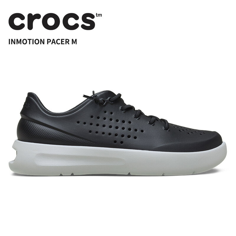Rakuten - [B]クロックス メンズ サンダル CROCS インモーション ペイサー メン Inmotion Pacer M ブラック/アトモスフィア 210831-0oc
