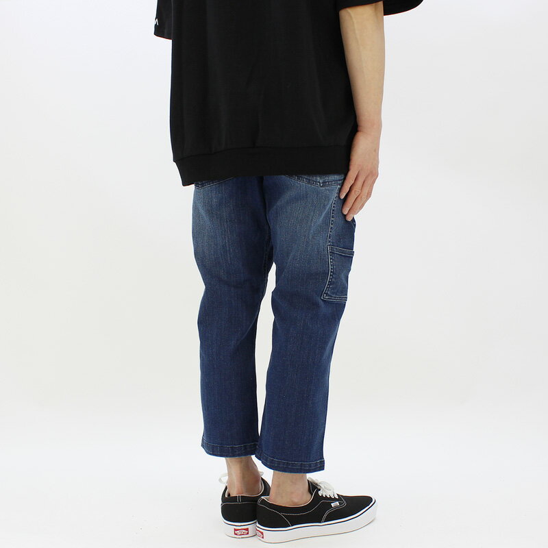 ロックス ショートパンツ 短パン ROKX DENIM TOOLMAN CROPS デニムツールマンクロップス クロップド丈 8分丈パンツ ボトムス メンズ rxms242009