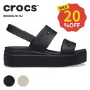 【20%OFF】クロックス CROCS サンダル シューズ レディース ブルックリン フォーユー Brooklyn 4U 女性 ウィメンズ シューズ 耐水 アウ...
