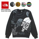 ザ・ノース フェイス THE NORTH FACE Mens Graphic Injection Crew クルーネック スウェット トレーナー 男性 メンズ ...