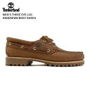 ティンバーランド Timberland メンズ スリーアイ ラグ ハンドソーン ボート シューズ レザー モカシン a5s2m