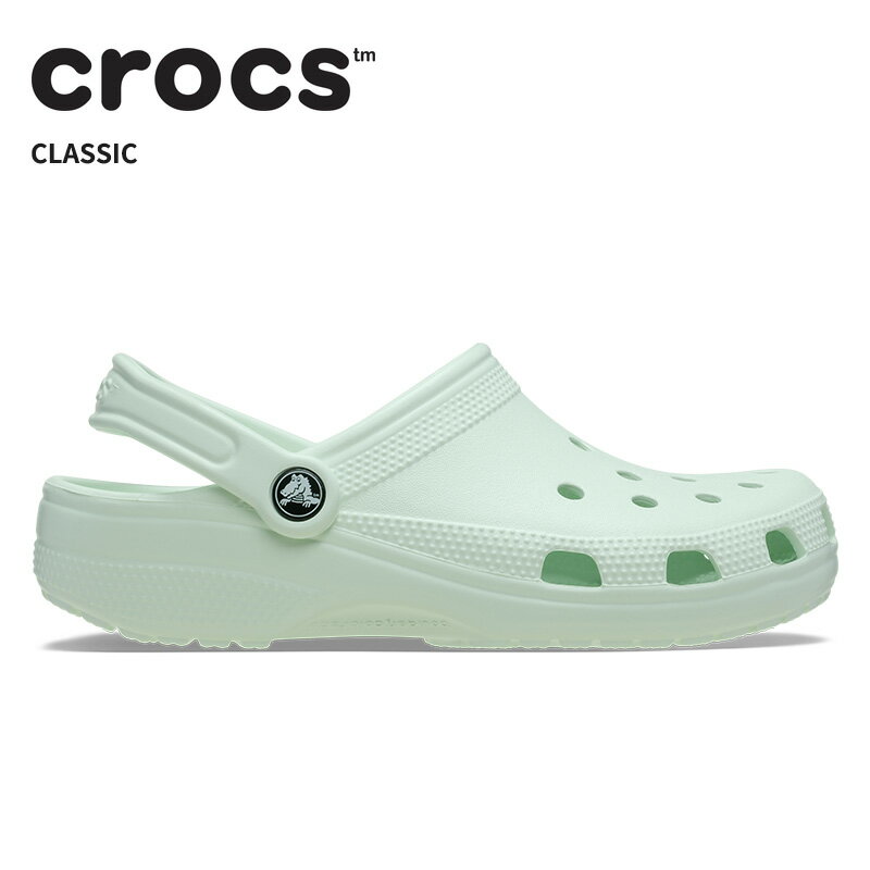Crocs - [B]クロックス メンズ レディース サンダル CROCS クラシック Classic ミントティント 10001-3yf