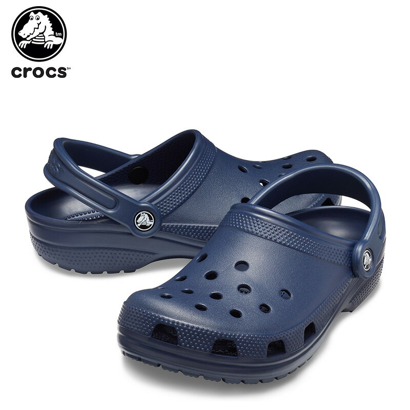 クロックス(crocs) クラシック/ケイマン(classic) ネイビー(410) メンズ/レディース/男性用/女性用/サンダル/シューズ