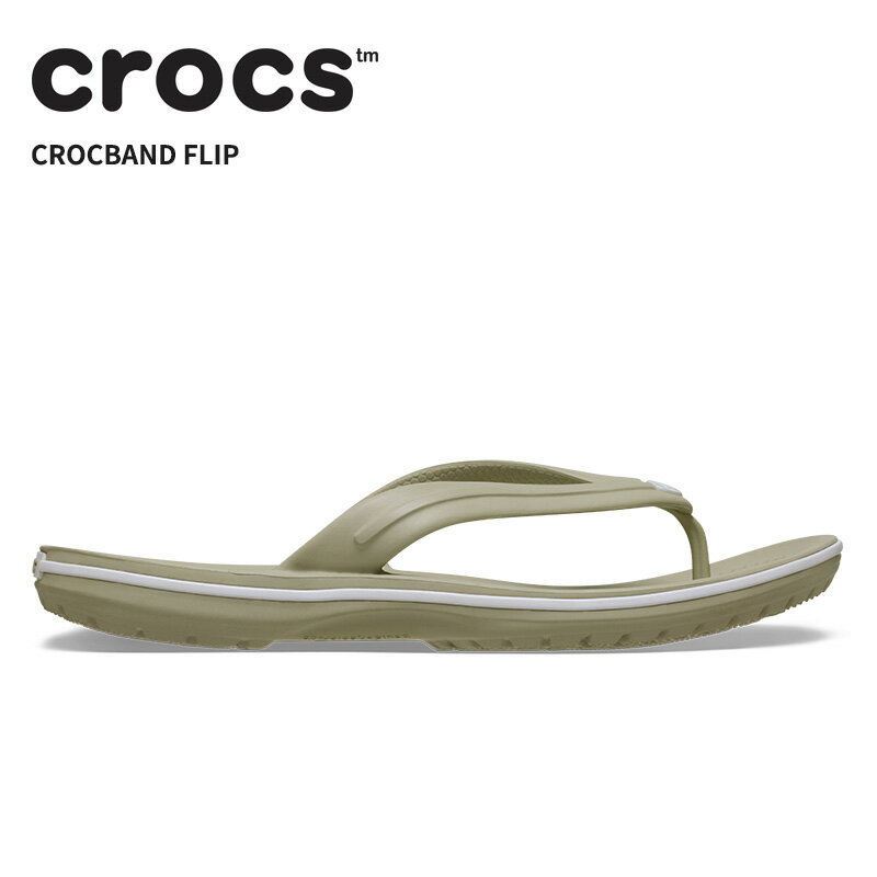 Rakuten - [B]クロックス メンズ レディース サンダル CROCS クロックバンド フリップ Crocband Flip メテオ 11033-1wy