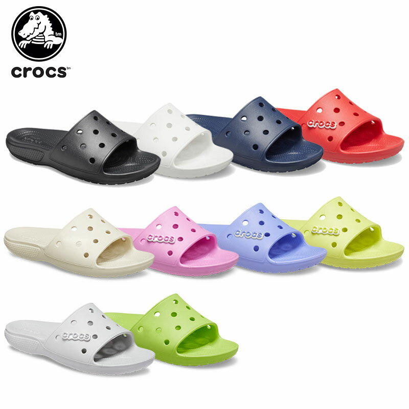 【13％OFF】クロックス(crocs) クラシック クロックス スライド(classic crocs slide) メンズ/レディース/男性用/女性用/サンダル/シューズ[C/B]