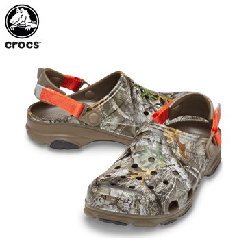 【ポイント10倍】クロックス(crocs) クラシック オール テレイン リアル ツリー エッジ クロッグ(classic all terrain Realtree edge clog) メンズ/レディース/男性用/女性用/サンダル/シューズ[C/B]