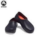 【40%OFF】クロックス(crocs) オン ザ クロック ライトライド スリッポン(on the clock literide slip on) メンズ/レディース/男性用/女性用/サンダル/シューズ/仕事用/ワークシューズ[C/B]の商品画像