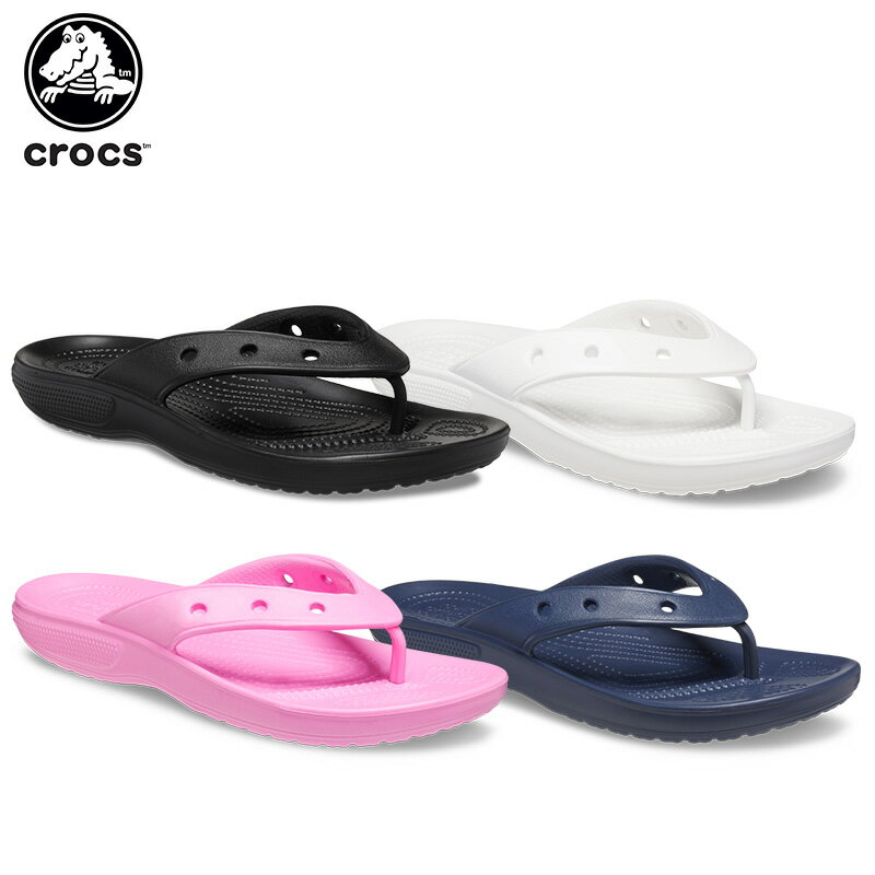 【21%OFF】クロックス(crocs) クラシック クロックス フリップ(classic crocs flip) メンズ/レディース/男性用/女性用/サンダル/シューズ/ビーサン[C/A]【ポイント10倍対象外】