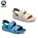 楽天crohas（クロハス）【40％OFF】クロックス（crocs） クラシック オールテレイン マーブル サンダル（classic allterrain marbled sandal） メンズ/レディース/男性用/女性用/サンダル/シューズ[C/B外】