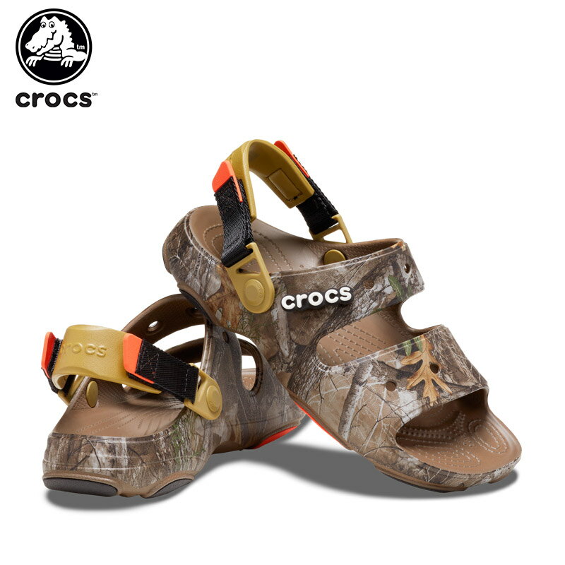 【30％OFF】クロックス(crocs) クラシック オールテレイン リアルツリー エッジ サンダル(classic allterrain realtree edge sandal) メンズ/レディース/男性用/女性用/サンダル/シューズ[C/B]【ポイント10倍対象外】