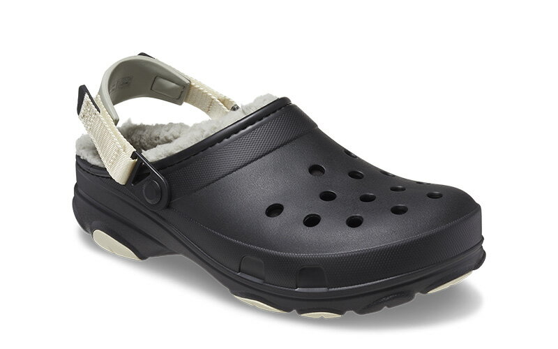 クロックス メンズ レディース サンダル CROCS オールテレイン ラインド クロッグ ...