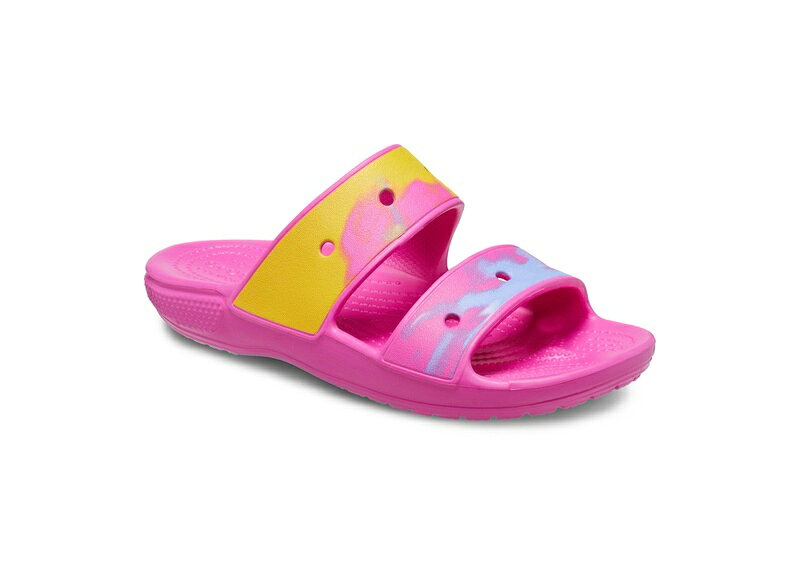 [B]クロックス メンズ レディース サンダル CROCS クラシック オンブレ マーブル ...