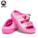 クロックス(crocs) バービー コージー サンダル(Barbie cozzzy sandal) メンズ/レディース/男性用/女性用/サンダル/シューズ/ボア/秋冬