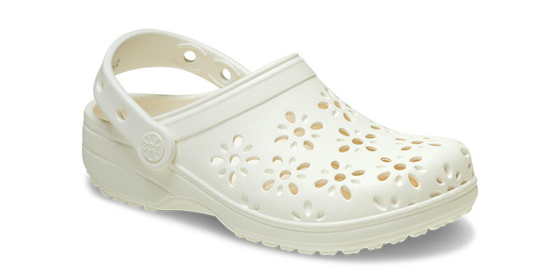 クロックス メンズ レディース サンダル CROCS クラシック フローラル カット アウ...