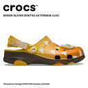 クロックス CROCS サンダル シューズ メンズ レディース 「鬼滅の刃」 善逸 オールテレイン クロッグ Demon Slayer Zenitsu All Terrain Clog 男性 女性 男女兼用 ユニセックス シューズ サボ キャラクター コラボ 我妻善逸 ぜんいつ 耐水 軽量 212430