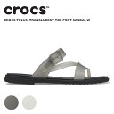 クロックス 【セール期間中P5倍!】【53％OFF】クロックス(crocs) クロックス トゥルム トランスルーセント トゥ ポスト サンダル ウィメン(crocs tulum translucent toe post sandal w) レディース/女性用/サンダル/シューズ[C/B]