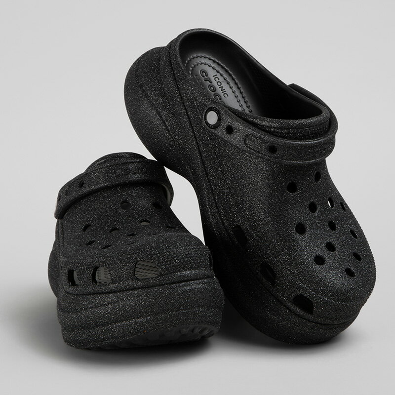 [B]クロックス レディース サンダル CROCS ベイ グリッター クロッグ ウィメン Bae...