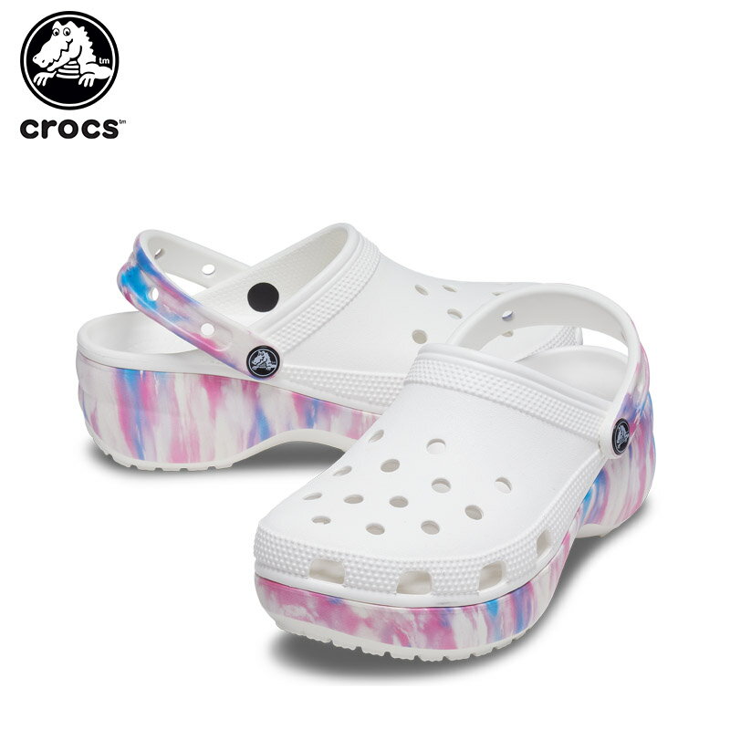 クロックス 【セール期間中P5倍!】【20%OFF】クロックス(crocs) クラシック プラットフォーム ドリーム クロッグ ウィメン(classic platform dream clog w) レディース/女性用/厚底/サンダル/シューズ[C/B]