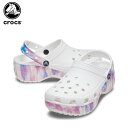 クロックス 【セール期間中P5倍!】【20％OFF】クロックス(crocs) クラシック プラットフォーム ドリーム クロッグ ウィメン(classic platform dream clog w) レディース/女性用/厚底/サンダル/シューズ[C/B]