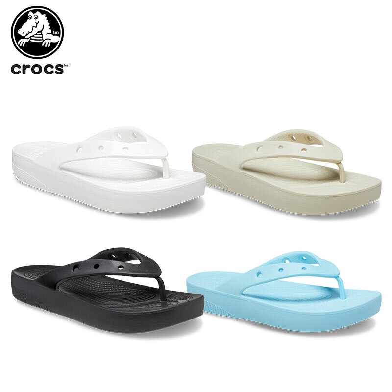 クロックス 【セール期間中P5倍！】【40％OFF】クロックス(crocs) クラシック プラットフォーム フリップ ウィメン(classic platform flip w)レディース/女性用/サンダル/シューズ/ビーサン[C/B