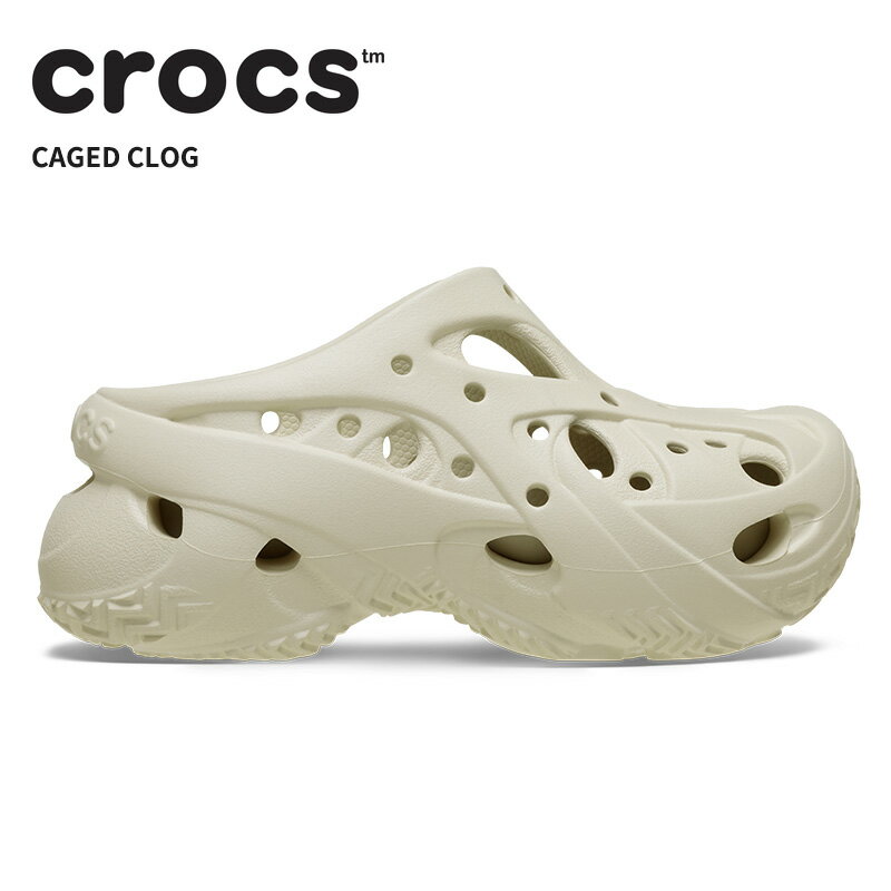 Rakuten - [B]クロックス レディース サンダル CROCS ケージド クロッグ Caged Clog サミットホワイト 211141-2md