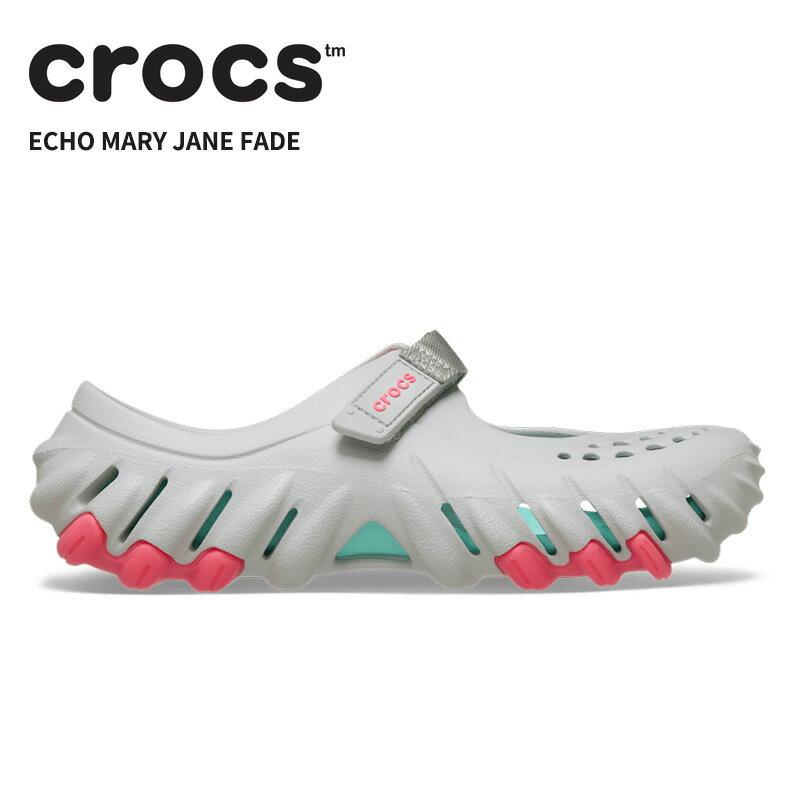 Rakuten - [B]クロックス レディース サンダル CROCS エコー メリージェーン フェード Echo Mary Jane Fade アトモスフィア/マルチ 213383-1fs