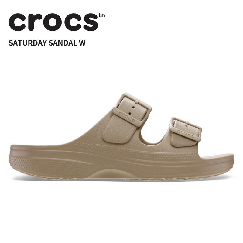 Rakuten - [B]クロックス レディース サンダル CROCS サタデー サンダル W Saturday Sandal W ブラック 213586-214