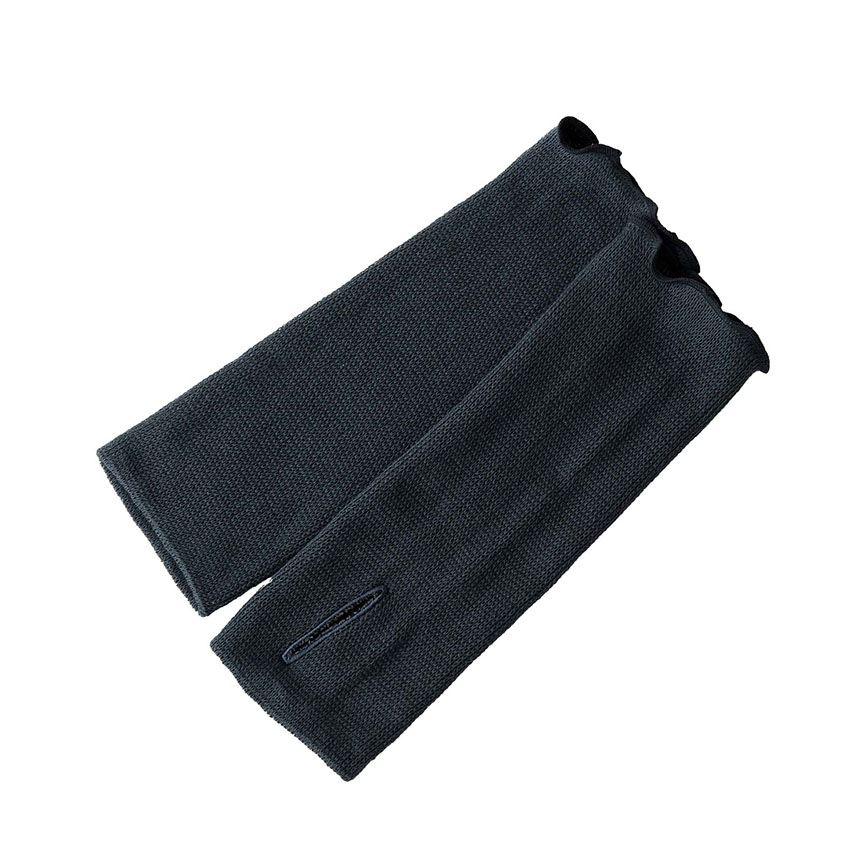 アームウォーマー 温活 保温 暖かい 冬 肌側シルク