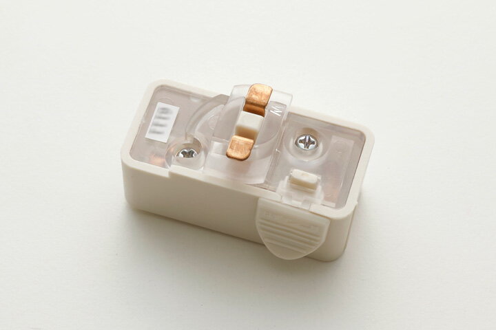 【 ダクトレール用変換プラグ / アイボリー 】 ライティングレール用 引掛けシーリング 変換アダプター 照明 ペンダントライト 部品 croix