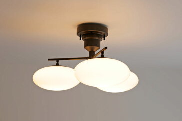 シーリングライト 【 Fatima 】 3灯 LED電球 おしゃれ ガラス アンティーク レトロ モダン ダイニング デザイン 照明器具 昭和 大正