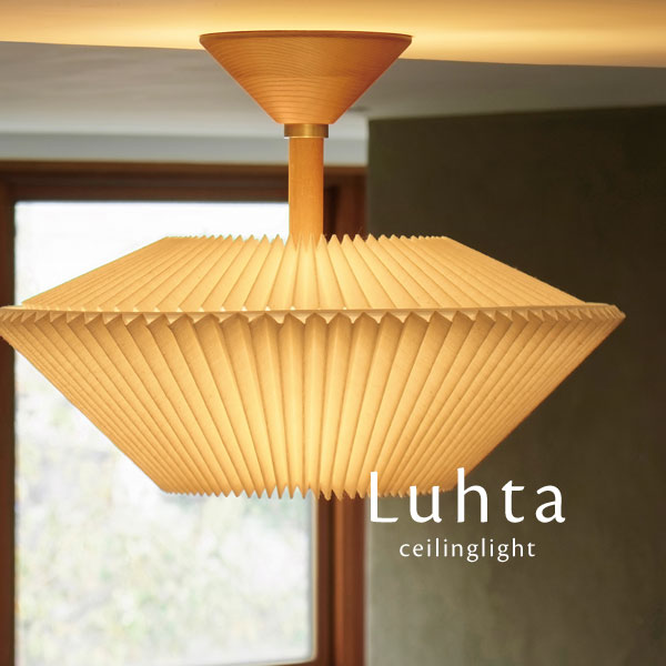 Rakuten - シーリングライト 【 Luhta 】 3灯 LED ファブリック おしゃれ レトロ アメリカン ビンテージ ヴィンテージ ダイニングライト クラシック 照明器具