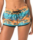 【送料無料】 SGTLIN-PM OCEAN LINES WOMENS 69スラム 69slam レディース ウエストゴムタイプ サーフパンツ ボードショーツ ...