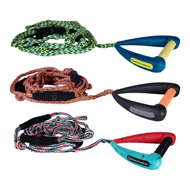 【送料無料】 hyperlite 25Ft Pro Surf Rope W / Handle ハイパーライト アウトドア outdoor goods グッズ ウェイクサーフィン wakesurfin ハンドル ロープ サーフロープ