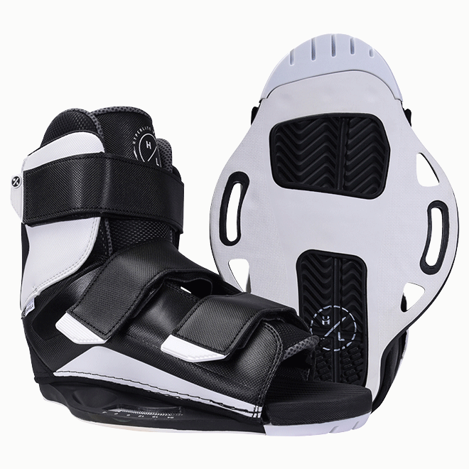 【送料無料】 2024 hyperlite ハイパーライト Formula Boots ブーツ ビンディング アウトドア outdoor goods グッズ ウェイクボード wakeboard 3つのベルクロでホールドが可能なオープンモデル！着脱性◎ホルード製◎複数人の足のサイズに快適なフィット感を提供する事ができます！ 2024 RENEWAL BOOTS紐によるレースアップではなく全てをベルクロで調整するタイプの全く新しいブーツがフォーミュラブーツです。複数人の足のサイズに快適なフィット感を提供する事ができます。軽量化のための新しいロープロプレートシステムを採用し、今まで以上のボート、ブーツ間がより近く感じられるようデザインしています。==特徴==・ロープロプレートシステム・アルミクローインサート・デュアルデンシティーEVA・可動カフ・ハイパーラッシュリアフレックスゾーン・デュアルデンシティーフットパッド・6インチユニバーサルマウント・調整式フローティングトーデザイン・デュアルクイックシンチレースゾーン・3連ベルクロクローズシステムサイズ展開・4-8(23-26cm)・7-10.5(25-28.5cm)・10-14(28-32cm)STAFFより一言：ベルクロのトリプルでホールドが可能なオープンモデルですよ！着脱性◎ホルード製◎※当店では実店舗でも販売しているため、ご注文いただいた商品が在庫切れの場合もありますのであらかじめご了承ください。 2