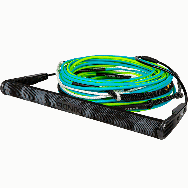 【送料無料】 2024 RONIX One Combo - Lyrcra Grip 1.25 in. Dia. w/80ft. R8 Rope - Iridescent Smoke ロニックス WAKEBOARD ウェイクボード ハンドル ロープ アウトドア outdoor goods グッズ スポーツ マリンスポーツ