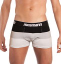 MOSMANN ESSENTIAL BOXER BRIEF DARK BLACK/GRAY S/XL@@/12܂Ł@yΉiyjՓj