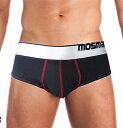 男性用下着 メンズアンダーウェア 送料無料 モスマン MOSMANN SILVER BLACK Brief SXL