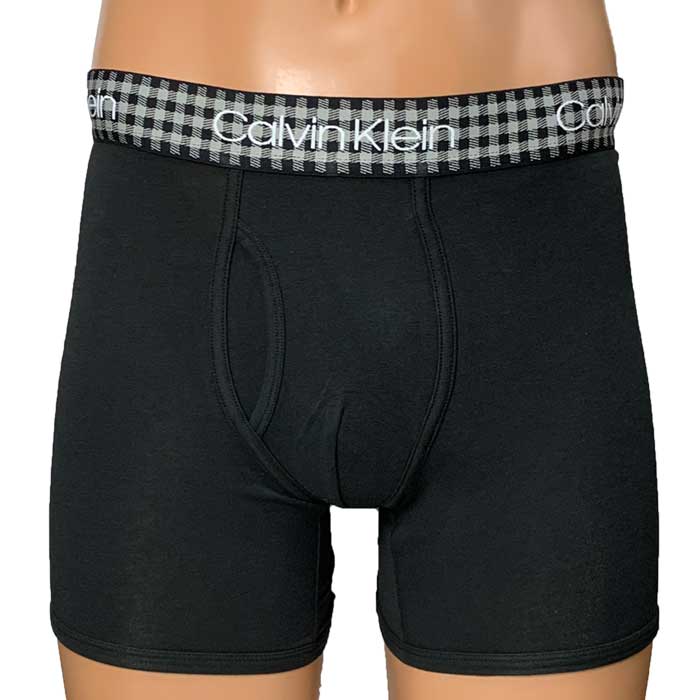 カルバン・クライン カルバンクライン Calvin klein メンズ Holiday Buffalo Check Boxer Brief S,M,L,XL 【並行輸入品】